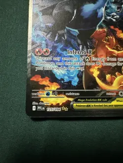 Pokemon Mega Charizard X EX 125/094 SIR English Phantasmal Flames NM Pack Fresh - Image 4