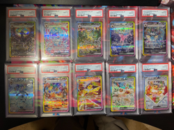 Terastal Festival SV8a Eevee Evolutions SAR Complete PSA 10 Set Pokemon Japanese - Image 1