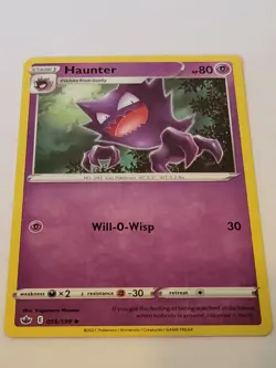 Pokemon TCG Haunter Chilling Reign 056/198 Reverse Holo Uncommon - Image 2