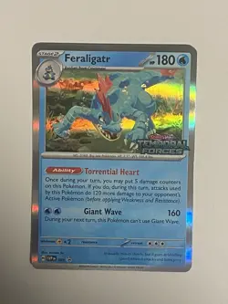 Pokemon TCG Feraligatr SVP Black Star Promos 089 - Image 1