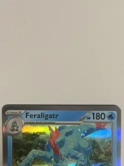 Pokemon TCG Feraligatr SVP Black Star Promos 089 - Image 2