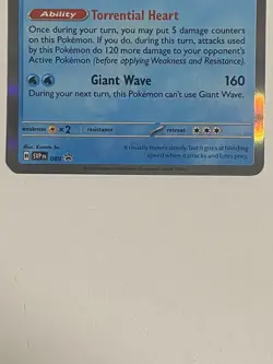 Pokemon TCG Feraligatr SVP Black Star Promos 089 - Image 3