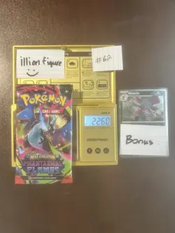 VERY HEAVY! BIG HITUUU 22.60g Phantasmal Flames Pokemon TCG Booster (SEALED) - Image 1