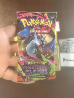 VERY HEAVY! BIG HITUUU 22.60g Phantasmal Flames Pokemon TCG Booster (SEALED) - Image 2