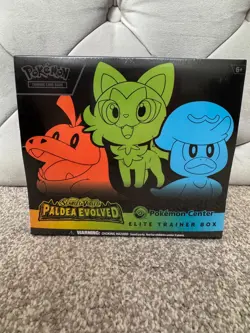 POKEMON - Paldea Evolved Pokemon Centre - Elite Trainer Box ETB NEW SEALED - Image 1