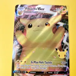Pikachu VMAX SWSH062 Pokemon Card Tcg Celebrations Black Star Promo Full Art - Image 5
