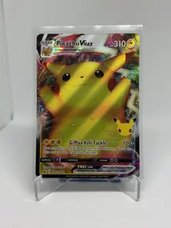 Pokemon Celebrations Pikachu VMAX SWSH062 Black Star Promo Full Art - Image 1