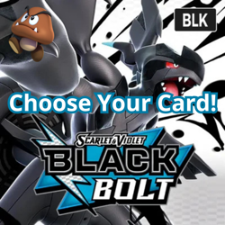 Pokemon TCG SV: Black Bolt Set - Choose Your Card! - Pack Fresh - BULK SAVINGS! - Image 1