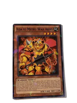 Koa'ki Meiru War Arms BP03-EN061 YuGiOh! Yu Gi Oh! Foil Holo Shatterfoil Rare - Image 1