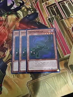 3X Onomatokage (DOOD-EN007) - Common - 1st Edition NM Yugioh - Image 1