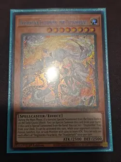 Dogmatika Fleurdelis, The Thunderbolt Secret Rare DOOD-EN026 Yugioh - Image 1