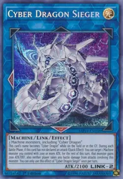 1x Cyber Dragon Sieger | MP19-EN108 | SCR | 1st Ed | NM | YuGiOh - Image 1