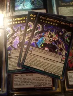 Dark Anthelion Dragon - DUOV-EN036 - Ultra Rare X3 - Image 1