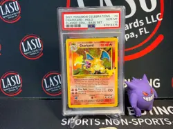 2021 POKEMON CELEBRATIONS CLASSIC COLLECTION HOLO CHARIZARD 4/102 PSA 10 - Image 1