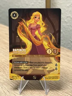 Rapunzel - Gifted with Healing - Disney Lorcana Tournament Promo Card DLPC 4/C1 - Image 1
