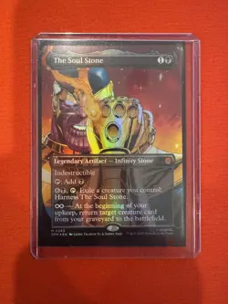 The Soul Stone #243 Marvel's Spider-Man Borderless Foil Mythic - Image 1