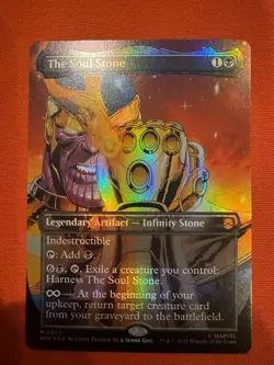 The Soul Stone #243 Marvel's Spider-Man Borderless Foil Mythic - Image 2