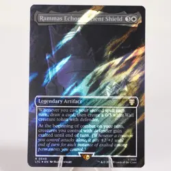 Rammas Echor, Ancient Shield Borderless Surge Foil 549 LoTR MTG NM See Video - Image 1