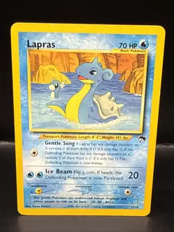 Pokemon Card - Lapras Southern Islands 12/18 - Image 1