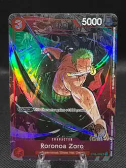 Roronoa Zoro (Gift Collection 2023) ST01-013 One Piece Promotion Cards Foil - Image 1