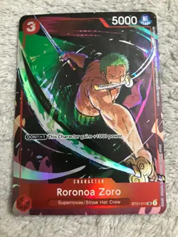 Roronoa Zoro (Gift Collection 2023) ST01-013 One Piece Promotion Cards Foil - Image 1