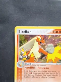 Pokemon TCG Blaziken Holo Card 3/109 Ruby and Sapphire Edition - Image 2