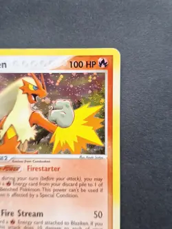 Pokemon TCG Blaziken Holo Card 3/109 Ruby and Sapphire Edition - Image 5