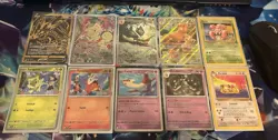 Pokemon Card Lot Of 10 Cards Full Art Illustration Rare WOTC Stamped Promos WOTC - Image 1