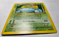 Venusaur Pokemon Card Unlimited Base Set - Holo Rare - MP Condition - 15/102 - Image 4