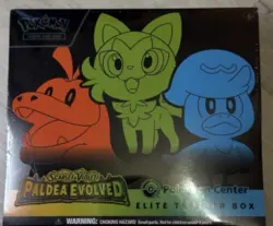 Pokemon - Paldea Evolved Pokemon Center Elite Trainer Box PC ETB SEALED - Image 1