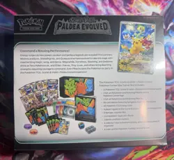 Pokemon - Paldea Evolved Pokemon Center Elite Trainer Box PC ETB SEALED - Image 3