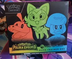 Paldea Evolved Pokemon Center Elite Trainer Box - Sealed - ETB - Pokemon TCG - Image 2