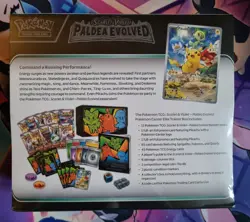 Paldea Evolved Pokemon Center Elite Trainer Box - Sealed - ETB - Pokemon TCG - Image 3