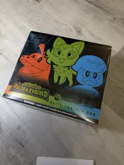 Pokemon Paldea Evolved [Pokemon Center] Elite Trainer Box ETB (EXCLUSIVE) SEALED - Image 5