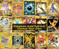 Pokemon Trading Card Sword & Shield/Scarlet & Violet GOLD: Choose Your Card - Image 1