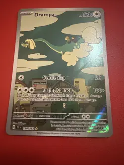 Drampa Holo Illustration Rare Pokemon TCG SV05: Temporal Forces 184/162 NM - Image 2