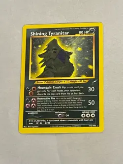 Pokemon Shining Tyranitar Neo Destiny 113/105 - Image 1