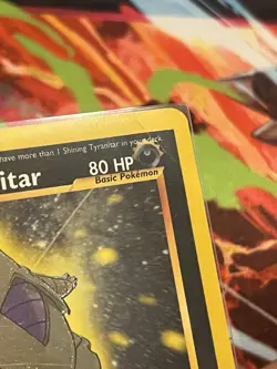 Pokemon Neo Destiny Shining Tyranitar Holo Card 113/105 Unlimited - Image 3