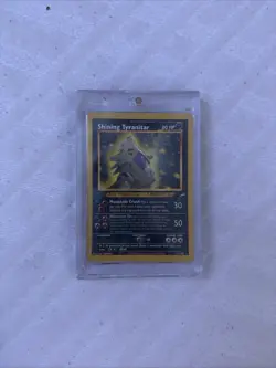 Pokemon Neo Destiny Shining Tyranitar Holo Card 113/105 Rare - Image 1