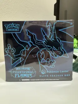 Phantasmal Flames Pokemon Center Exclusive Elite Trainer Box ETB SEALED - Image 5