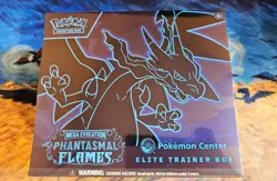 Pokemon Phantasmal Flames Pokemon Center Exclusive Elite Trainer Box ETB Sealed - Image 1