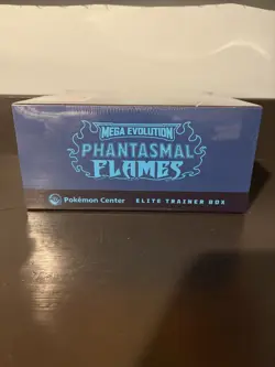 Phantasmal Flames Pokemon Center Elite Trainer Box Exclusive ETB Factory Sealed - Image 5