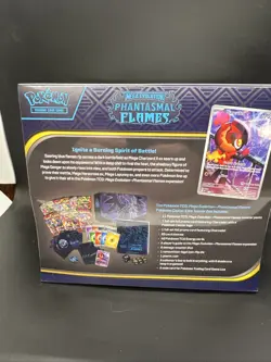Phantasmal Flames Pokemon Center Elite Trainer Box Exclusive ETB Factory Sealed - Image 3