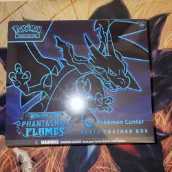 Phantasmal Flames Pokemon Center Exclusive ETB Elite Trainer Box New Sealed - Image 1