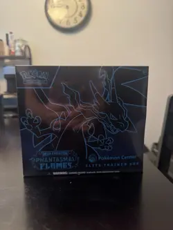🔥 Phantasmal Flames Pokemon Center Exclusive Elite Trainer Box ETB Sealed 🔥 - Image 1