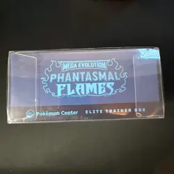 Phantasmal Flames Pokemon Center Exclusive ETB Elite Trainer Box New Sealed - Image 2