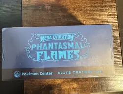 Phantasmal Flames Pokemon Center Exclusive Elite Trainer Box ETB Sealed - Image 3