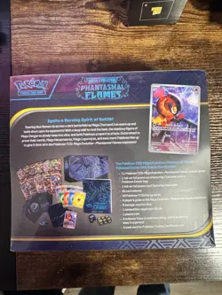 Phantasmal Flames Pokemon Center Exclusive Elite Trainer Box ETB Sealed - Image 4
