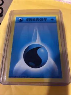 1999 POKEMON GAME 102 WATER ENERGY 1ST EDITION Mint - Image 2