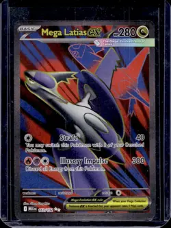 2025 Pokemon Mega Evolution MEG EN Latias ex Ultra Rare #163/132 - Image 1